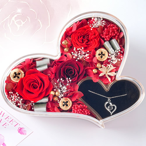 永生花：心心相印 红色款