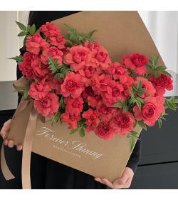 鲜花：粉红女郎 绝色果汁